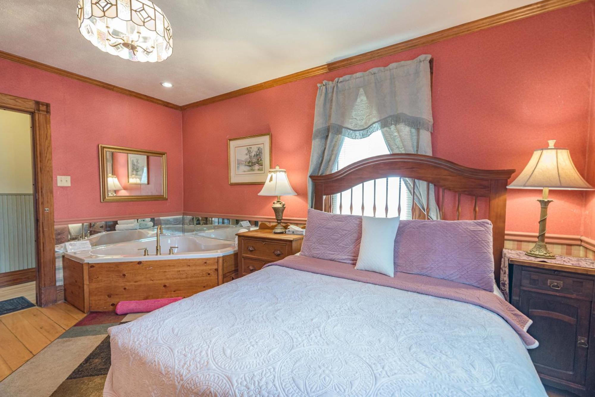 White Rose Inns & Motel ウィスコンシン デルズ 部屋 写真
